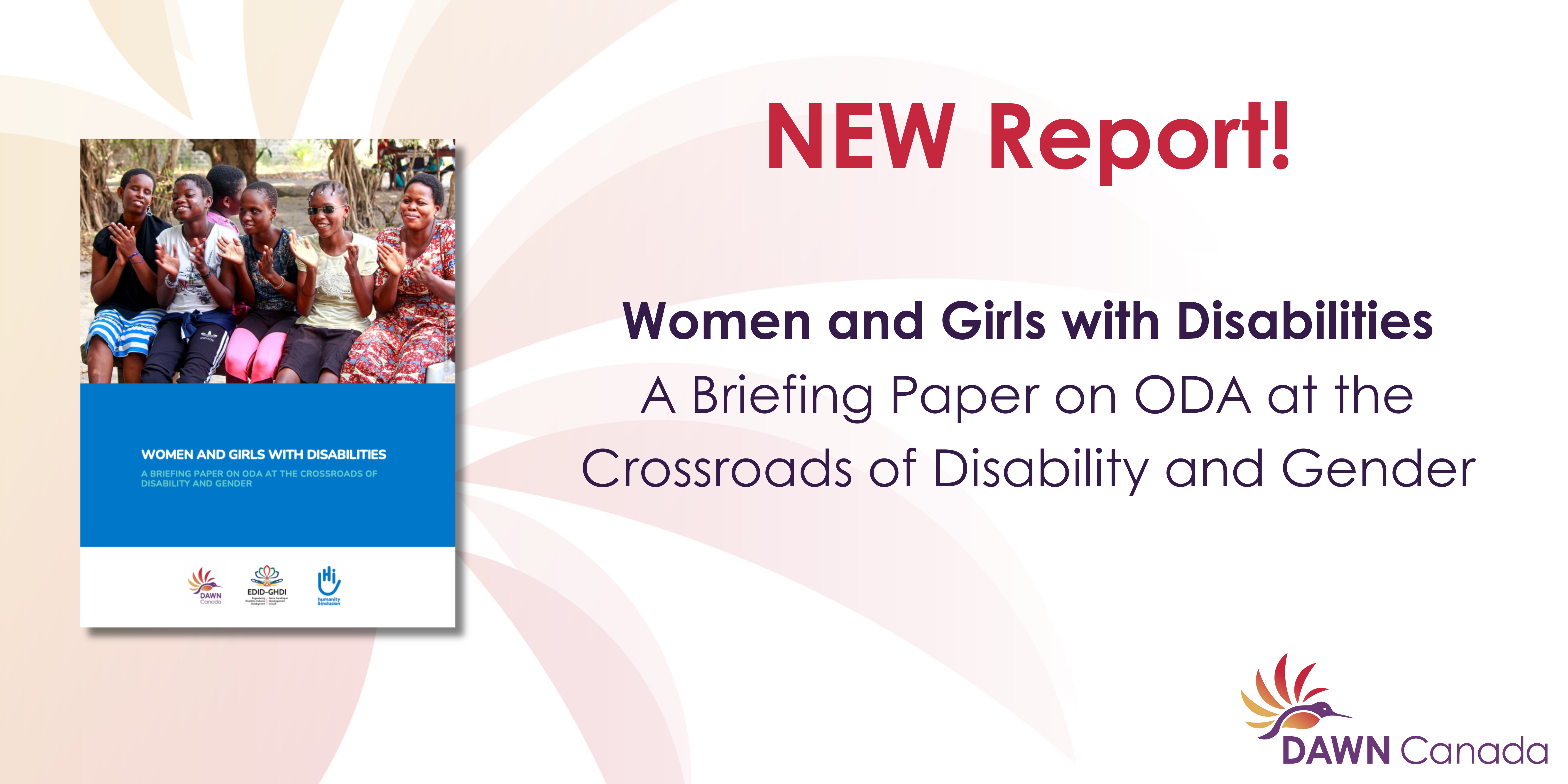 Women & Girls with Disabilities: A Briefing Paper on ODA at the Crossroads of Disability & Gender