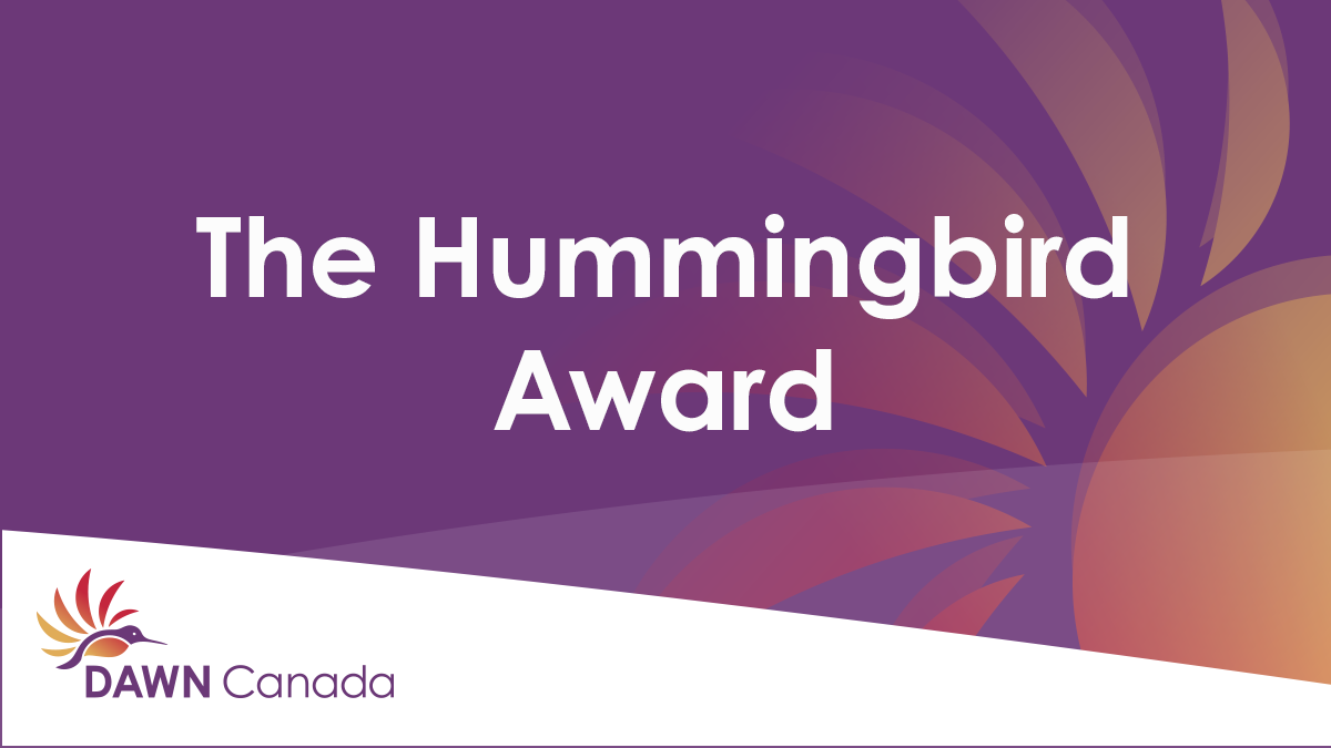 the hummingbird award